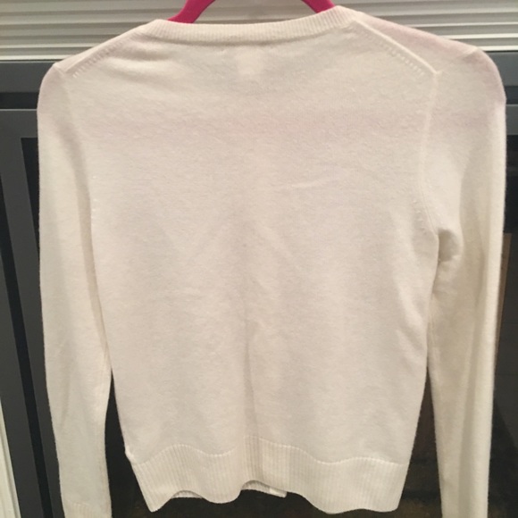 NWOT Women’s JCrew 100% Cashmere Cardigan Sweater - Picture 5 of 6